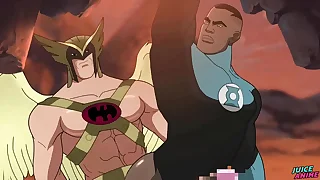 Green Lantern's Delicious Broad in the beam Bubble Butt - Hentai Bara Yaoi